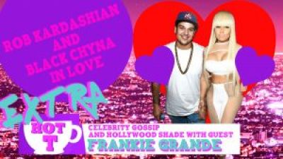 Extra HOT T with Frankie Grande: Rob Kardashian and Blac Chyna in Love Photo