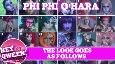 The Look Goes As Follows: Phi Phi O’ Hara’s 365 Days Of Drag Photo