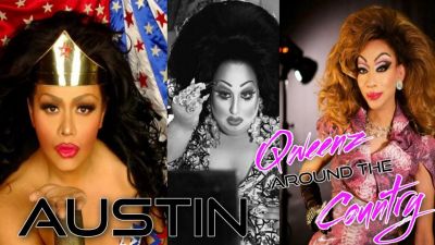 AUSTIN DRAG on QWEENS AROUND THE COUNTRY with ROZ DREZFALEZ Photo