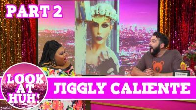 Jiggly Caliente Look at Huh Pt 2 on Hey Qween! with Jonny McGovern Photo