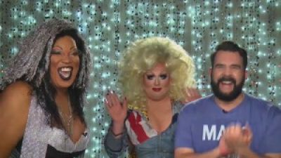 Mimi Imfurst and Love, Connie on Hey Qween with Jonny McGovern! Promo! Photo