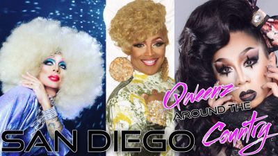 SAN DIEGO Drag Queens on QWEENS AROUND THE COUNTRY with Erickatoure Photo