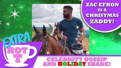 ZAC EFRON is a Christmas Zaddy – EXTRA Hot T Photo