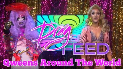 Dani T & Juana Smoke Featuring The Hause Of Piss “Qweens Around The World” | Drag Feed Photo