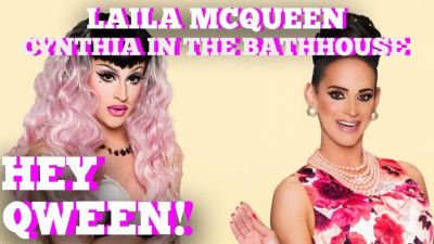 When Laila McQueen Met Cynthia Lee Fontaine At The Bathhouse: Hey Qween! Highlight Photo
