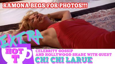 Real Housewife Ramona Singer BEGS To Be Photographed!!: Extra Hot T with Chi Chi LaRue Photo