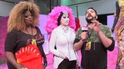 Sister Roma from Rupaul’s DragCon 2016 on Hey Qween Live Photo