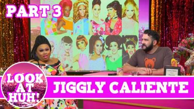 Jiggly Caliente Look at Huh Pt 3 on Hey Qween! with Jonny McGovern Photo
