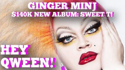 Ginger Minj on 140k$ Sweet T Album: Hey Qween! BONUS Photo