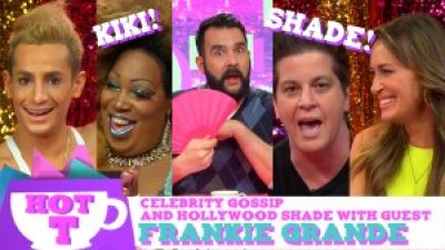 Frankie Grande on HOT T: Celebrity Gossip & Hollywood Shade Season 2 Episode 2 Photo