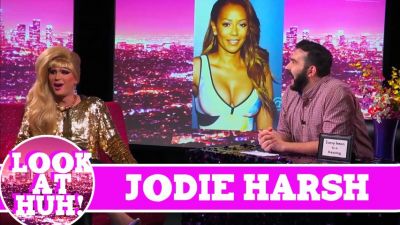 Jodie Harsh LOOK AT HUH! On Hey Qween with Jonny McGovern Photo