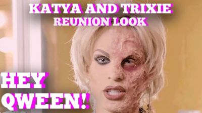 Katya’s Rupaul’s Drag Race All Stars Reunion Look Inspiration: Hey Qween! BONUS Photo