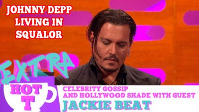 Johnny Depp Living In Squalor?: Extra Hot T with Jackie Beat Photo