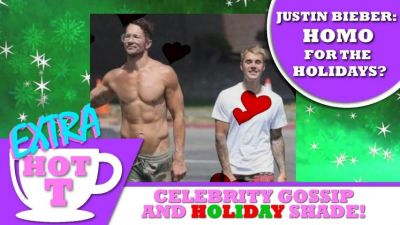 Justin Bieber: Homo for the Holidays? – EXTRA Hot T Photo