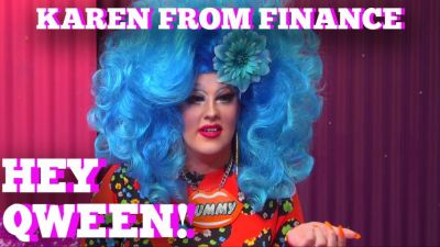 KAREN FROM FINANCE on HEY QWEEN 1 on 1 with Jonny McGovern Photo