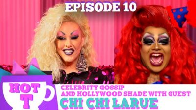 DRAG LEGEND CHI CHI LARUE on HOT T! Celebrity Gossip & Hollywood Shade Season 3 Episode 10 Photo