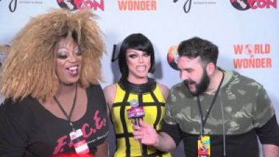Morgan Mcmichaels at Rupaul’s DragCon 2016 on Hey Qween Live Photo
