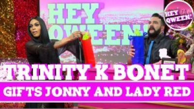 Hey Qween! BONUS: Trinity Gifts Jonny & Lady Red Photo
