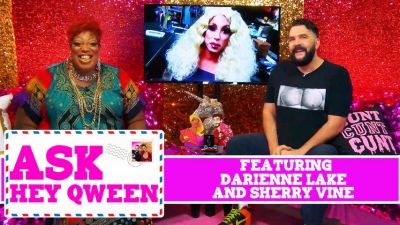 Ask Hey Qween! Featuring Darienne Lake and Sherry Vine with Jonny McGovern & Lady Red Couture! S1E5 Photo