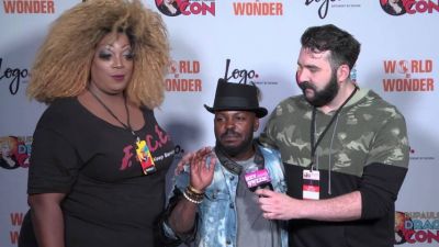 Larry Sims from Rupaul’s DragCon 2016 on Hey Qween Live Photo