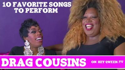 Drag Cousins: 10 Favorite Songs to Perform: with Jasmine Masters & Lady Red Couture: Episode Photo