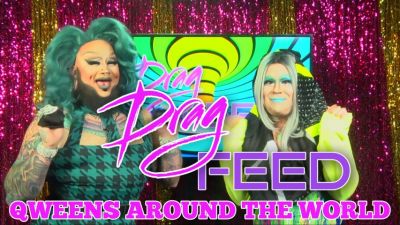 Nina Flowers, Jessica L’Whor AND MORE! “Qweens Around The World “|Drag Feed Photo